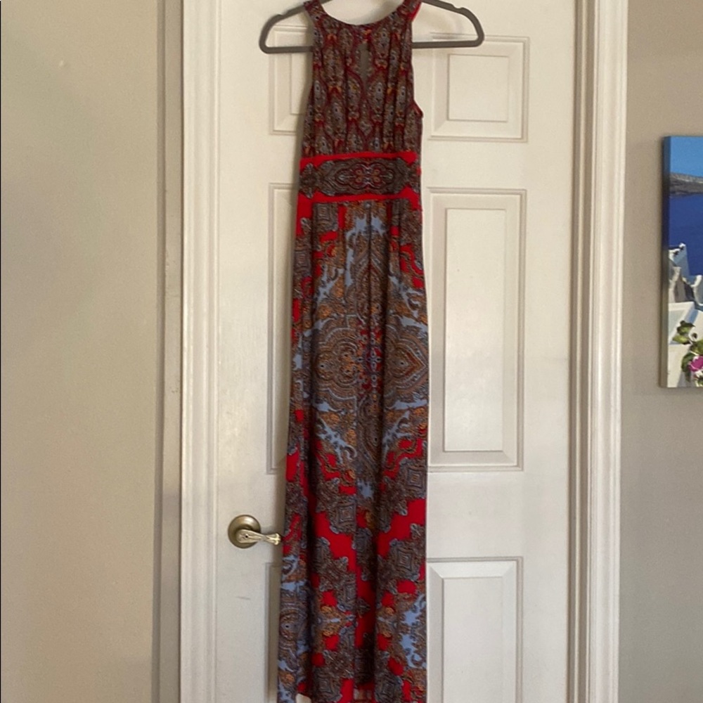 London Times Maxi Dress Size 4
